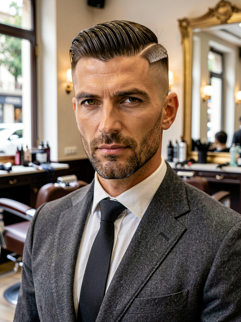 Barber cut
